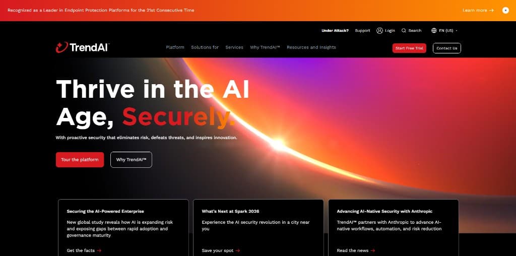 Trend Micro enterprise cloud security platform